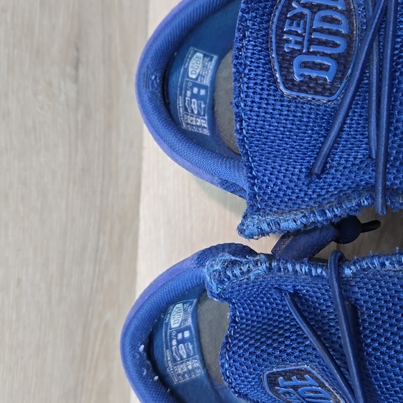 Hey Dude UnisexWally Funk Mono True Blue Casual Shoes Flats Sz L11 M9 - Picture 4 of 12